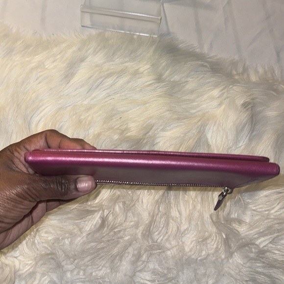 PRADA Saffiano Leather Long Bifold Wallet EUC - Picture 10 of 17